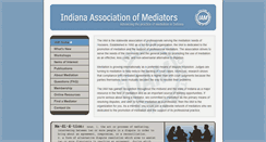 Desktop Screenshot of mediation-indiana.org